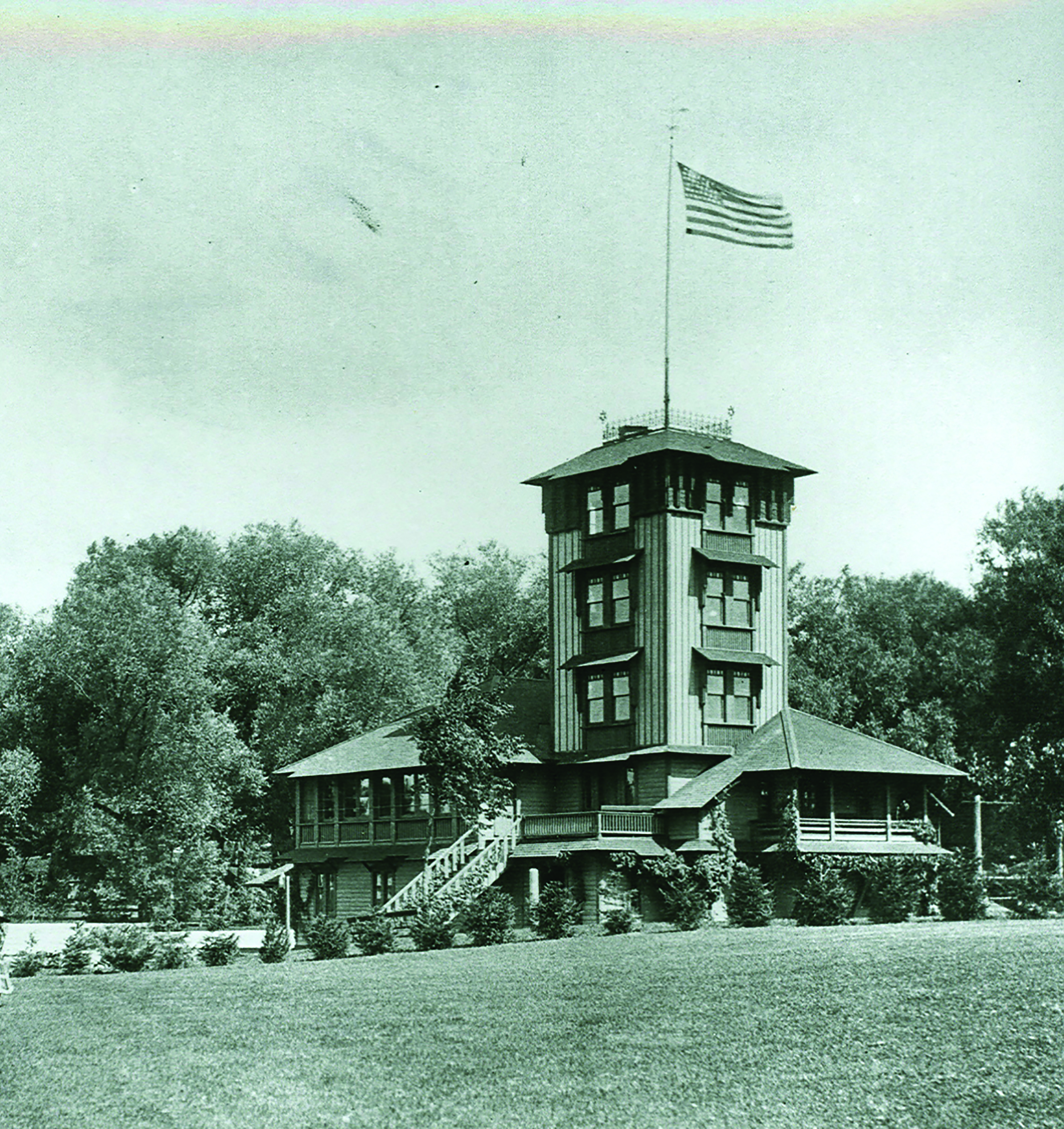 The Cazenovia Club boathouse